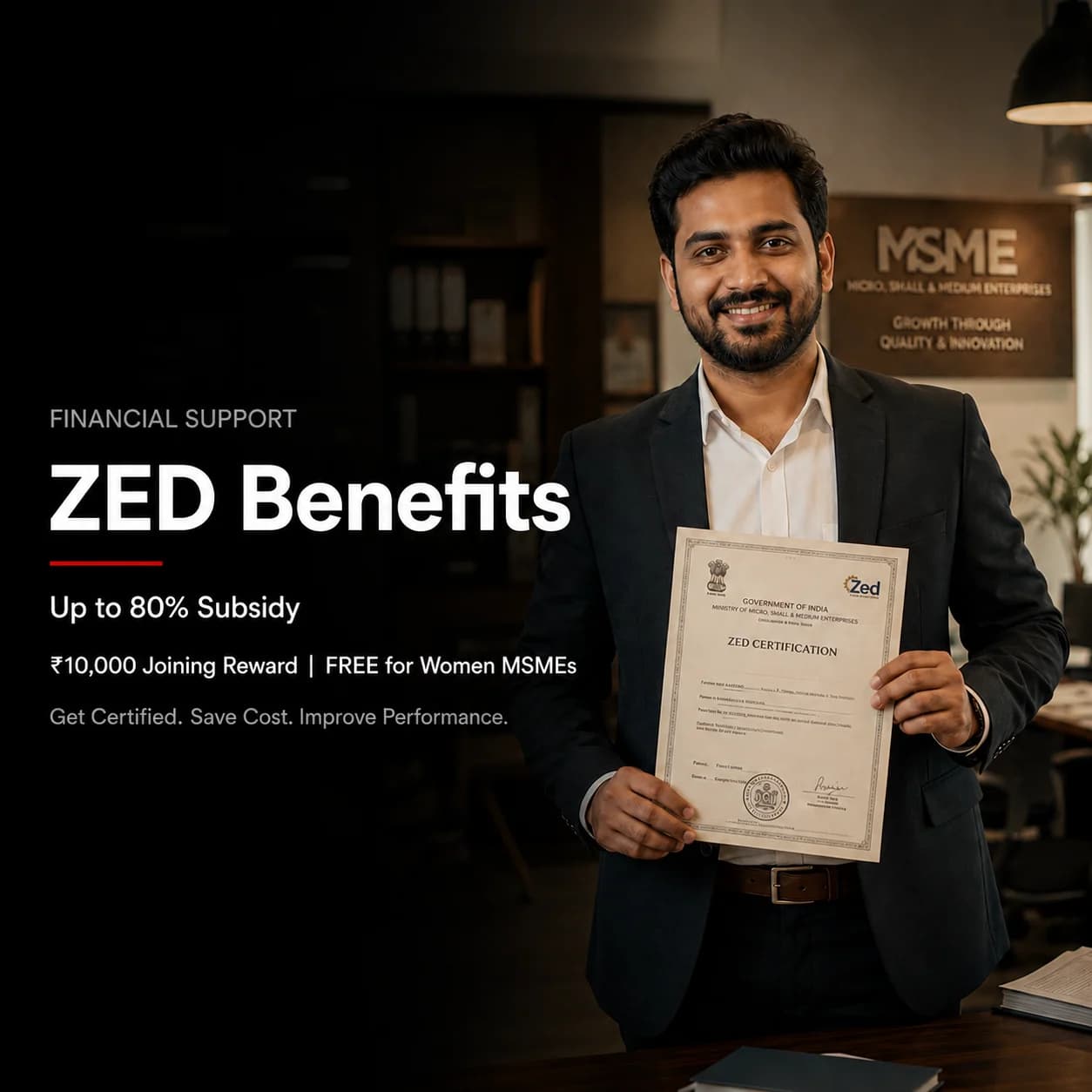 Up to 80% Subsidy